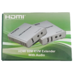 ⁦Extender KVM 4k HDMI&USB 60M original⁩ - الصورة ⁦2⁩