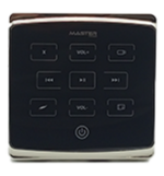 WALL AMPLIFIER 225D Touch 50W MASTER TEAM 4-8 OHM Black