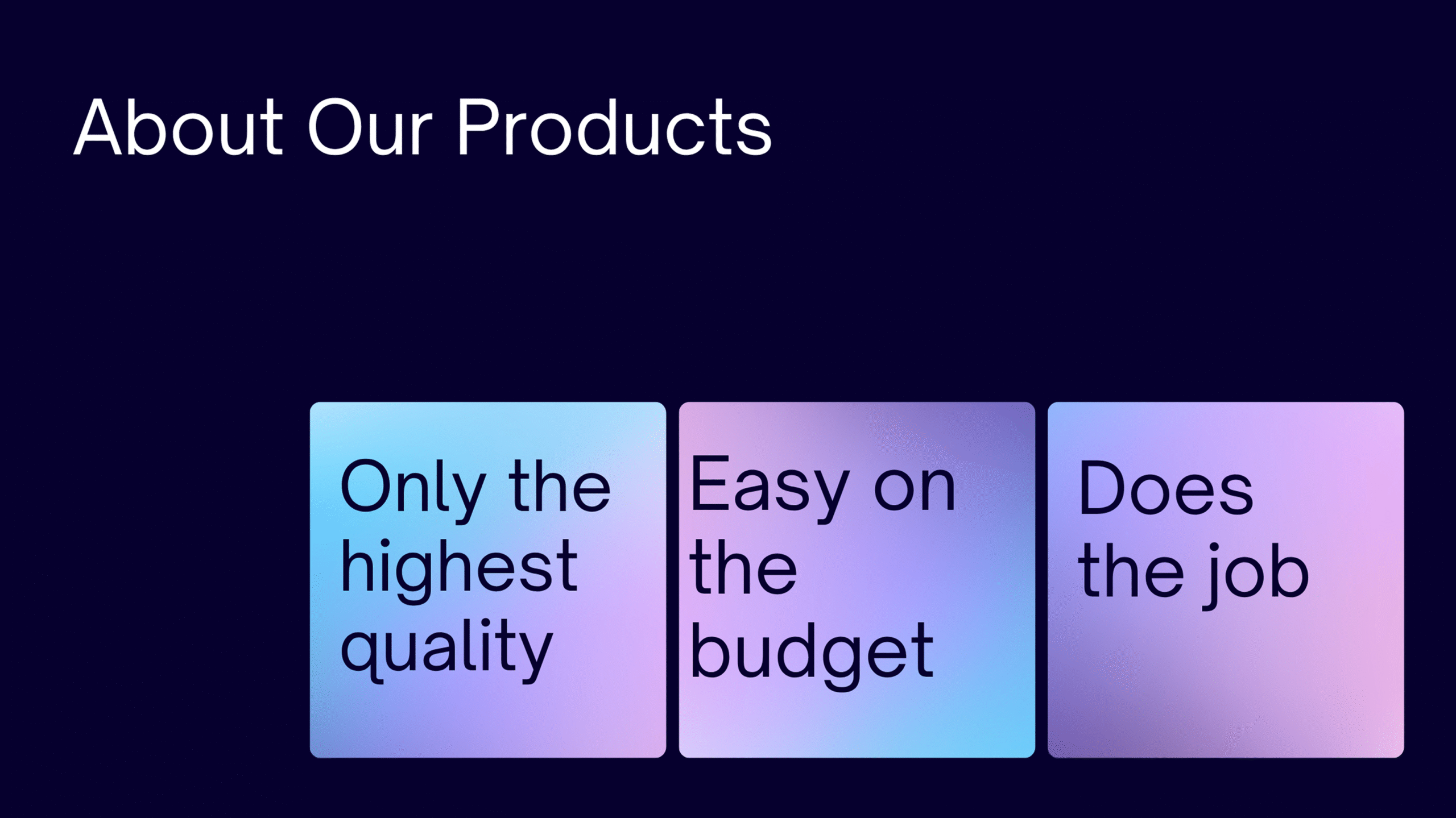 Trade House Products